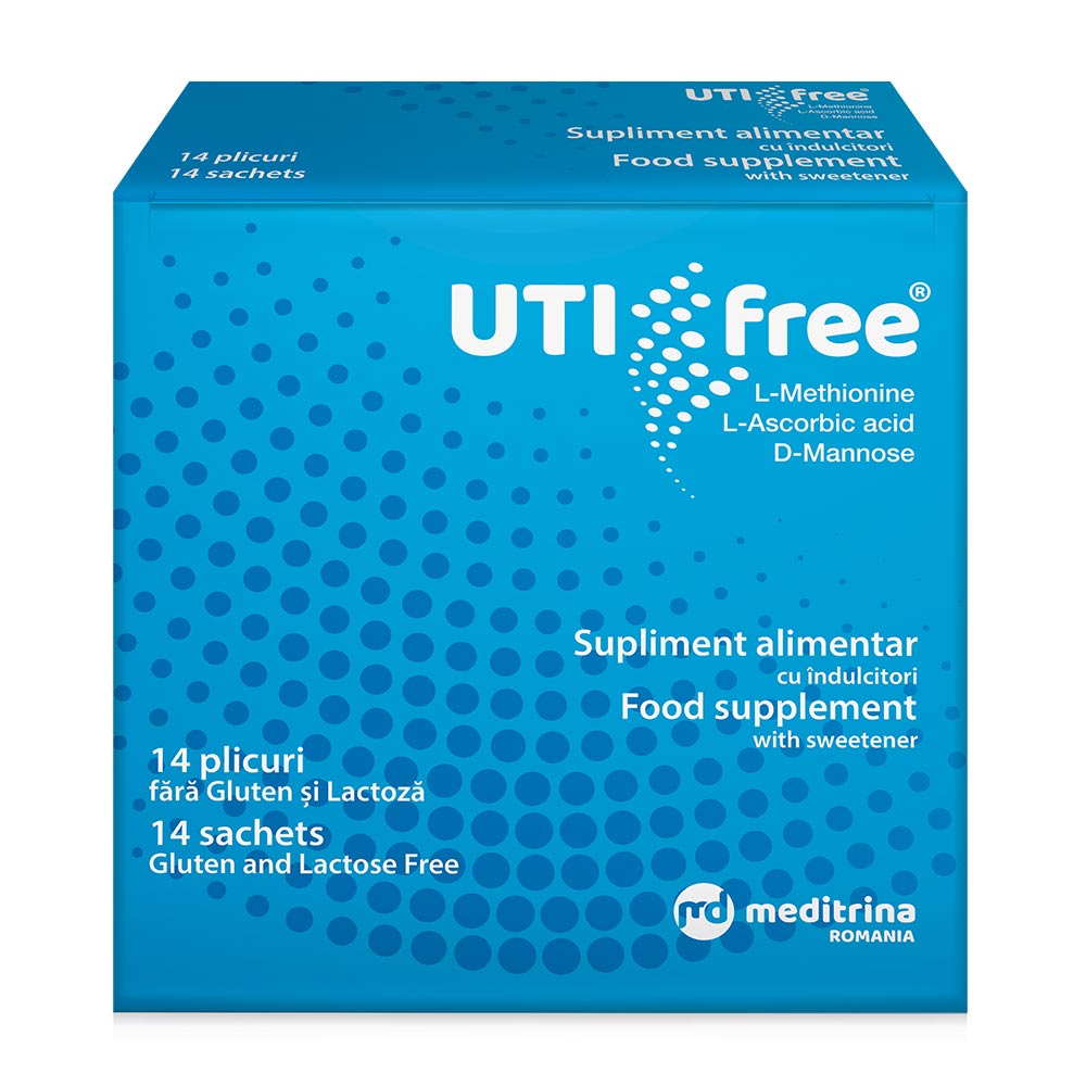 UTI Free, 14 plicuri, Meditrina