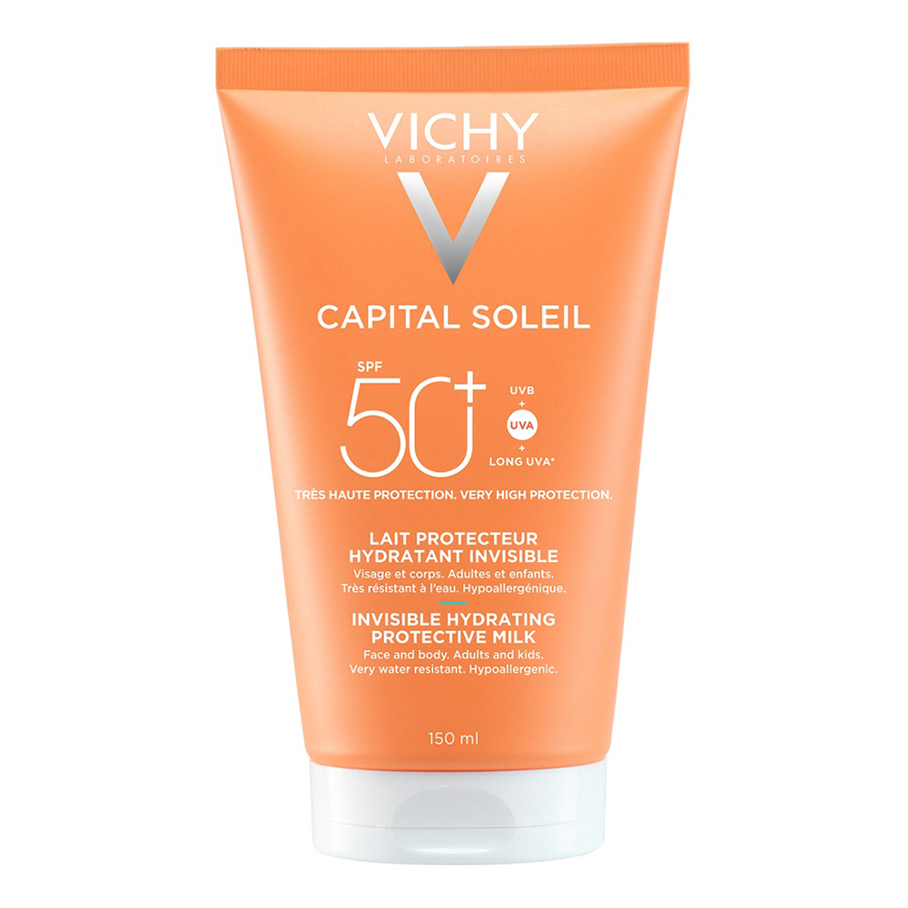 Lapte Hidratant Fata si Corp SPF 50+ Capital Soleil, 150ml, Vichy