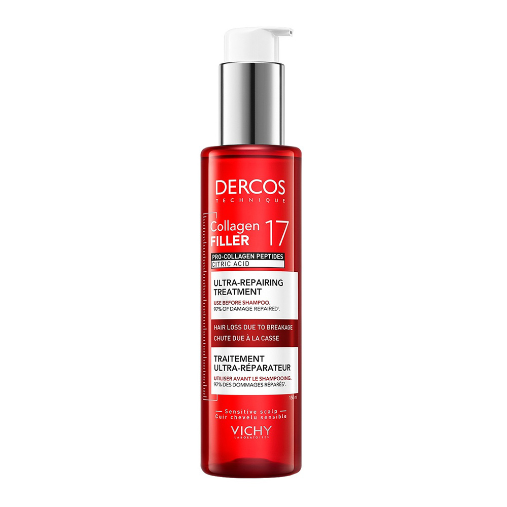 Tratament Ultra Reparator Dercos Collagen 17 Filler, 150ml, Vichy