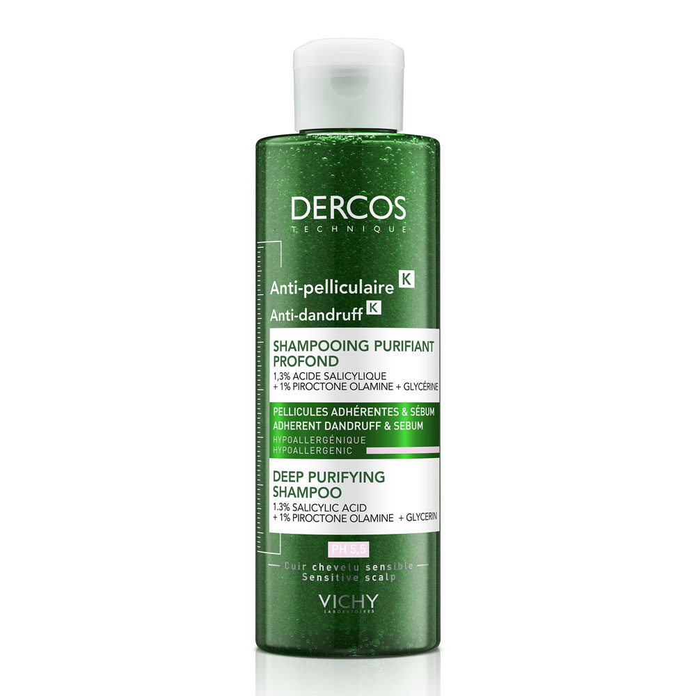 Sampon purificator antimatreata, 250ml, Dercos