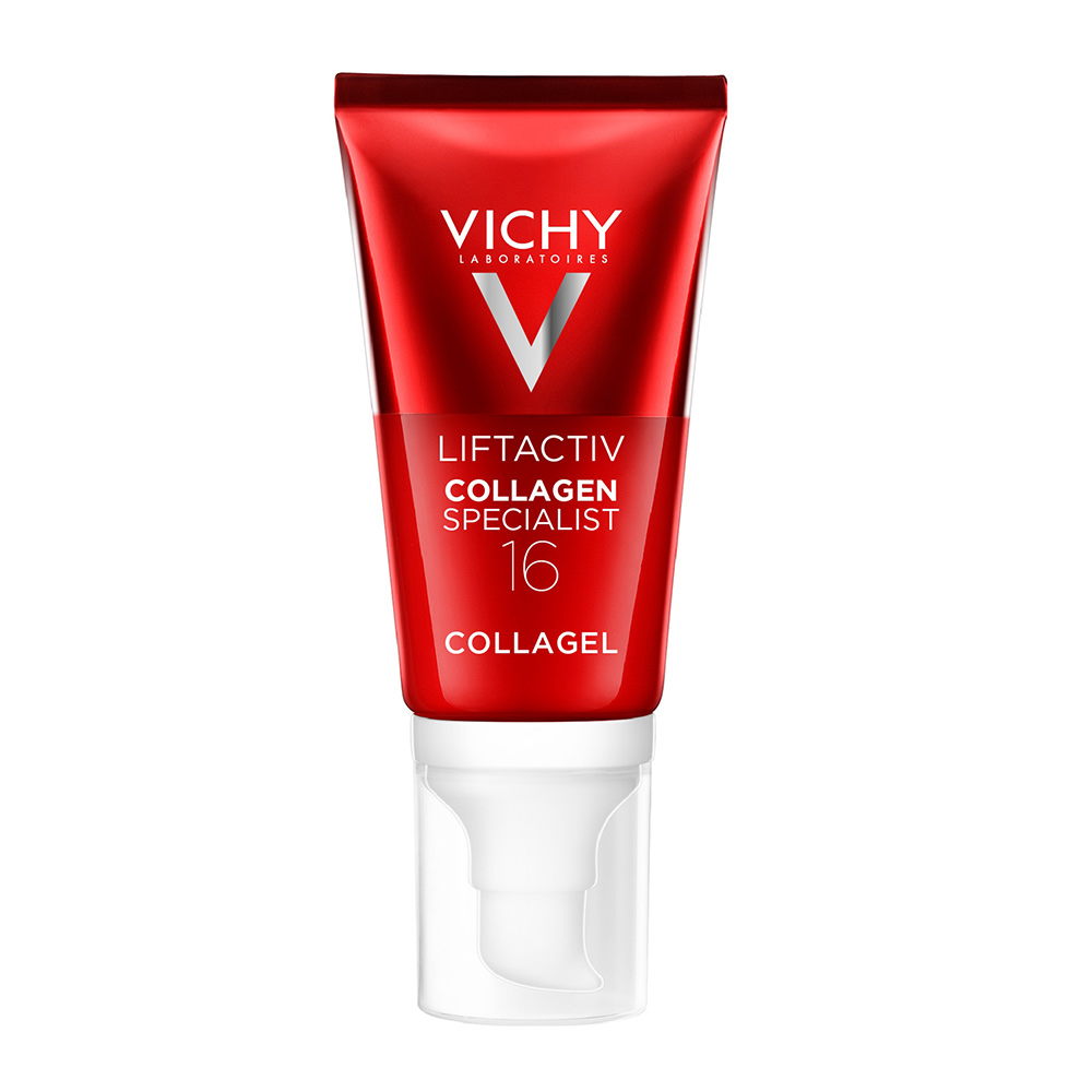 Gel pentru iluminarea si hidratarea tenului Liftactiv Collagen Specialist 16, 50ml, Vichy
