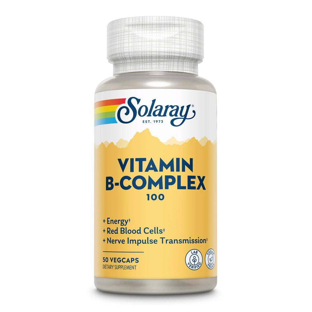 Vitamin B-Complex 100mg, 50 capsule, Secom