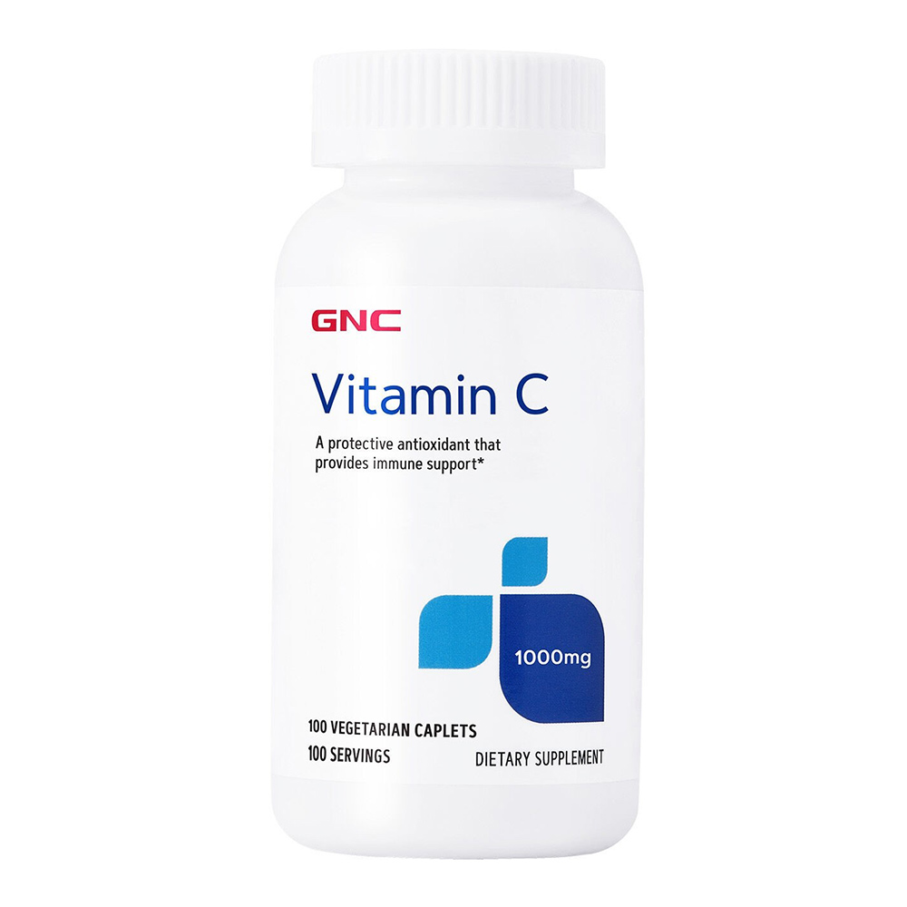 Vitamina C 1000mg cu Macese, 100 capsule, GNC