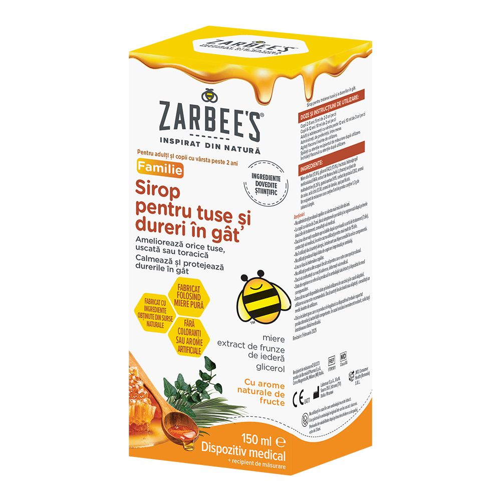 Sirop de tuse Zarbee`s, 150 ml, Kenvue