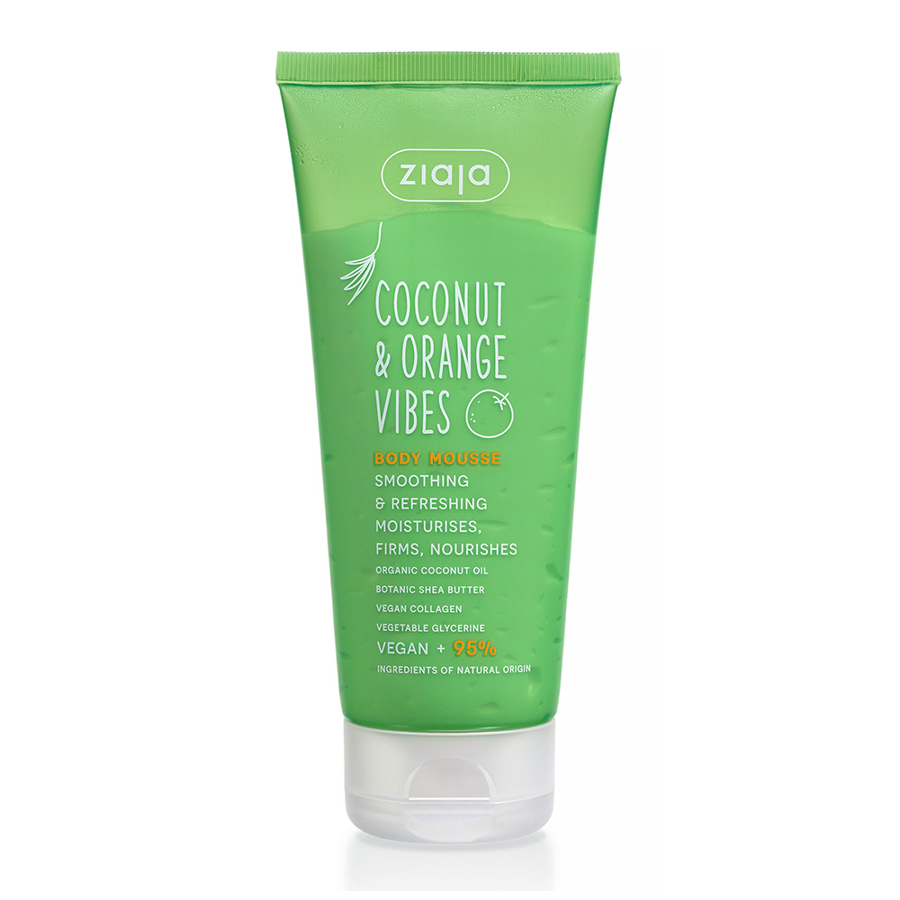Mousse pt Corp Coconut &amp; Orange Vibes, 200ml, Ziaja