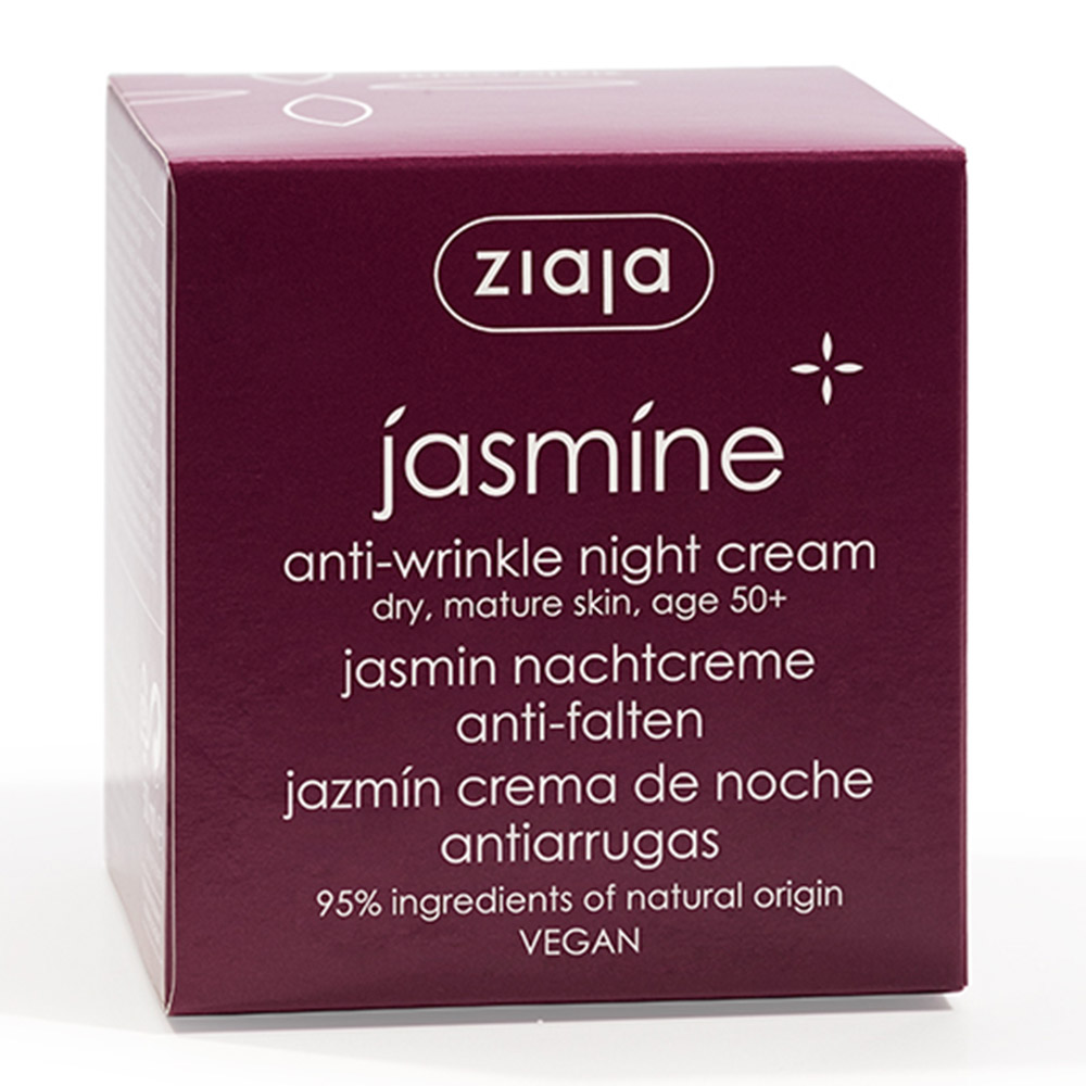 Ziaja Jasmine Oil Crema de Noapte Antirid +50 x 50 ml