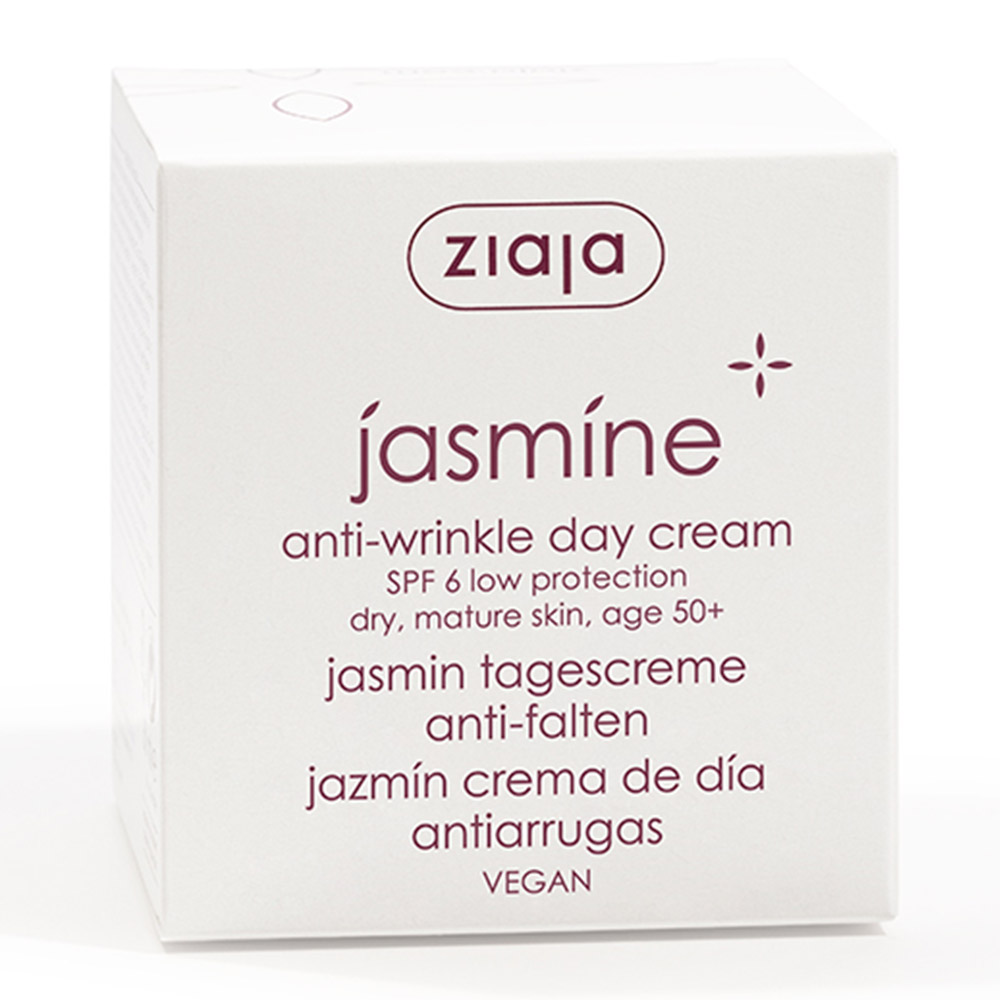 Crema de Zi Antirid SPF6 +50 Jasmine Oil, 50 ml, Ziaja