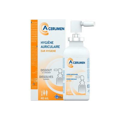 Spray pentru igiena urechilor A-Cerumen, 40 ml, Gilbert