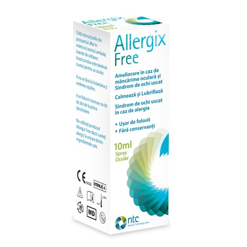 Allergix Free spray ocular, 10ml
