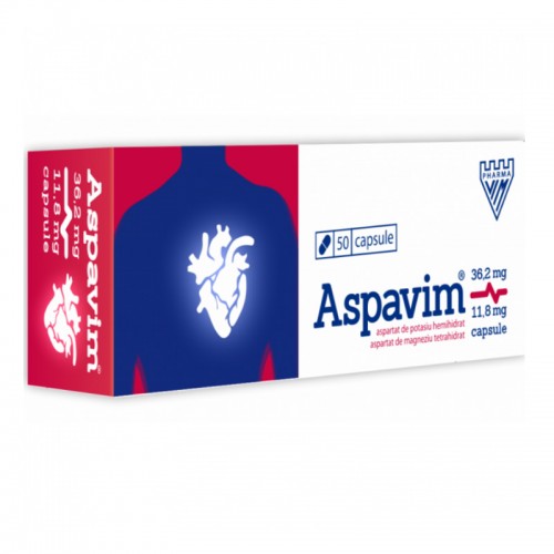 Aspavim, 36,2 mg/11,8, 50 capsule, Vim Spectrum
