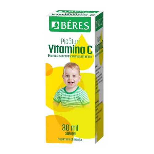 Picături Vitamina C, 30 ml, Beres Pharmaceuticals