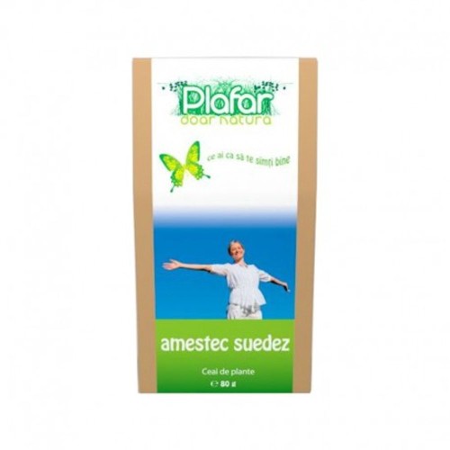 Ceai Amestec Suedez, 80 g, Plafar