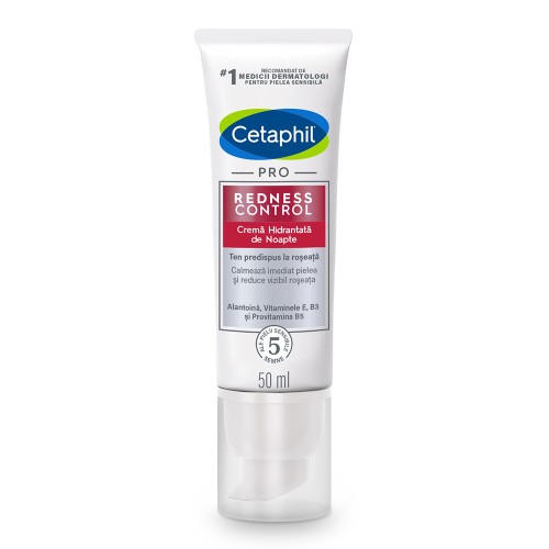 Crema hidratanta de noapte PRO Redness Control, 50ml, Cetaphil