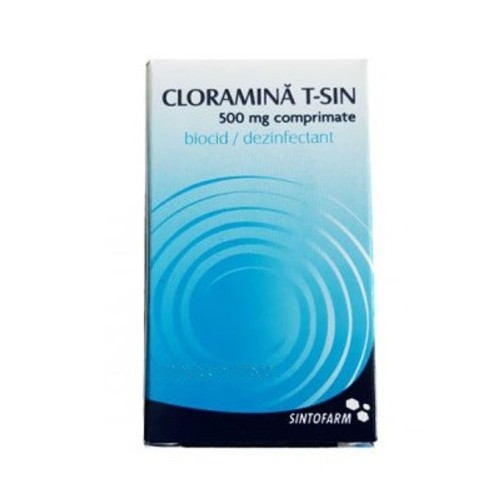 Cloramina T-Sin 500 mg cpr. x 50 Sintofarm