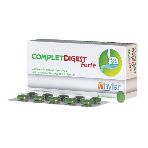 Complet Digest Forte, 30 comprimate filmate, Hyllan