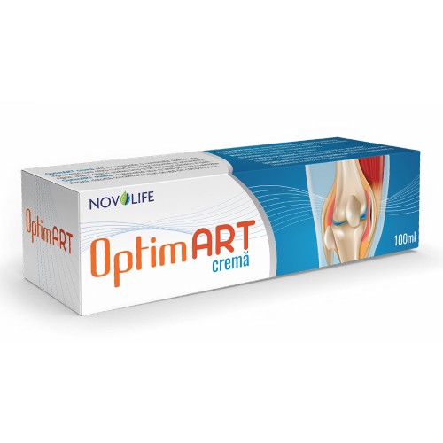 Crema pentru articulatii si dureri musculare OptimART, 100 ml, Novolife