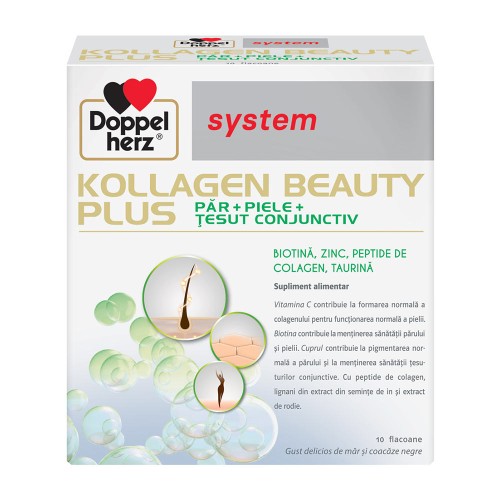 System Kollagen Beauty, 10 fiole, Doppel Herz