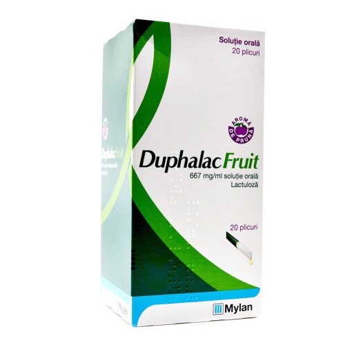 Duphalac Fruit solutie orala, 667 mg/ml, 200 ml, Mylan