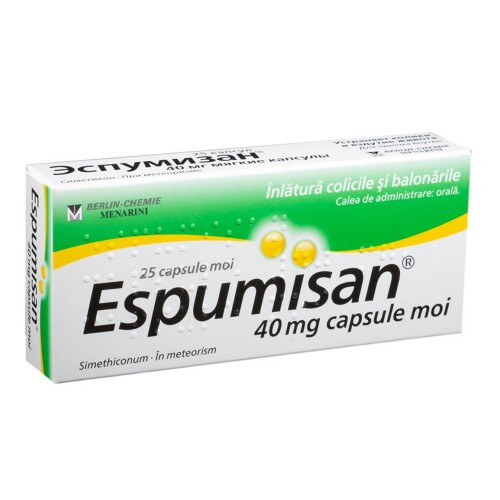 Espumisan, 40 mg, 25 capsule, Berlin-Chemie Ag