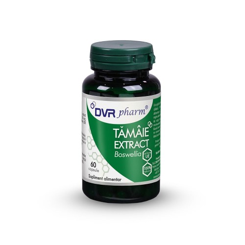 Extract de tamaie (Boswellia), 60 capsule, Dvr Pharm