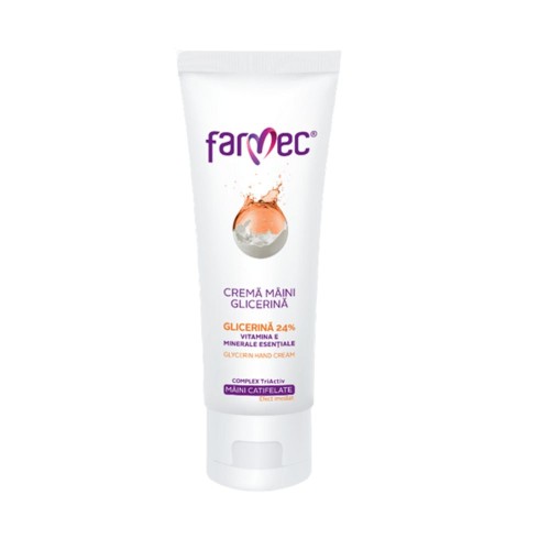 Farmec Crema Maini cu Glicerina x 40 ml