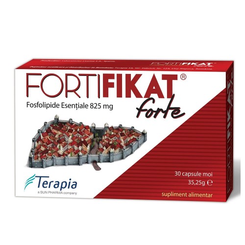 Fortifikat forte 825 mg, 30 capsule, Terapia