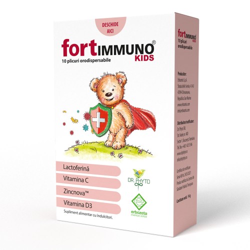 FortImmuno kids, 10 plicuri, Dr. Phyto