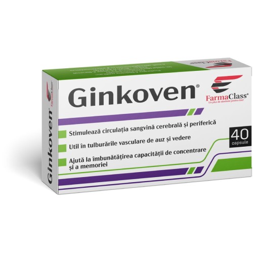 Ginkoven, 40 capsule, Farmaclass
