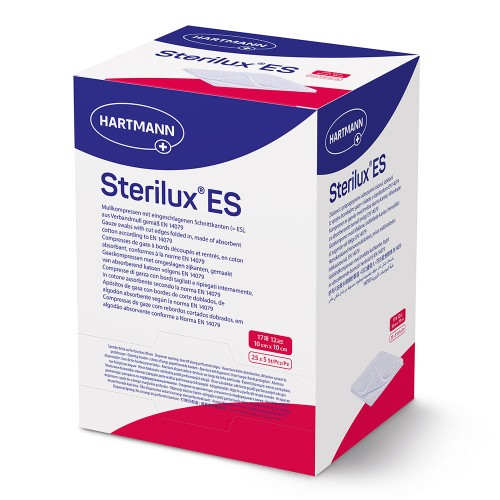Comprese Sterilux ES 10cm x 10cm, 25 bucati, Hartmann