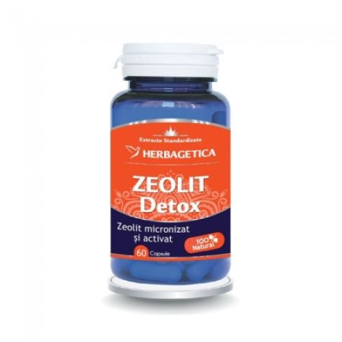 Herbagetica Zeolit Detox -cps x 60