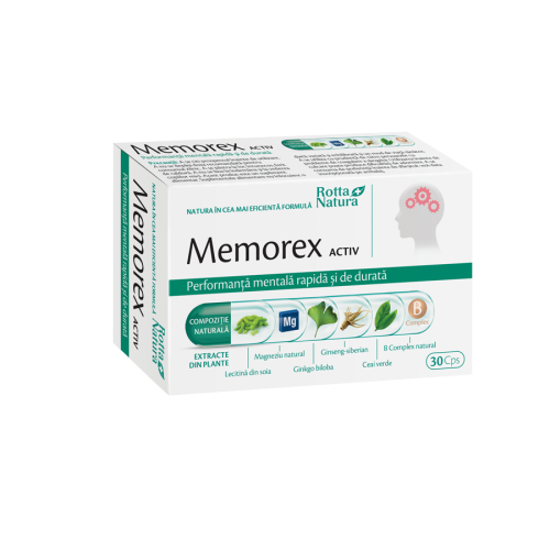 Memorex Activ, 30 capsule, Rotta Natura