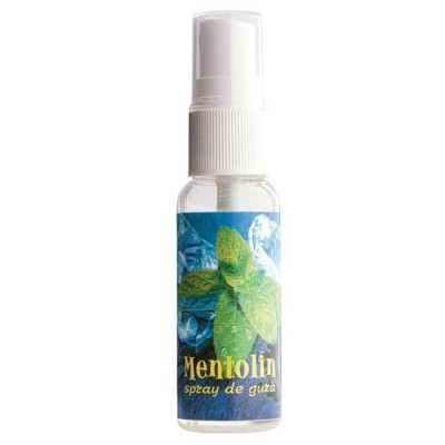 Spray de gura Mentolin, 25ml, Transvital