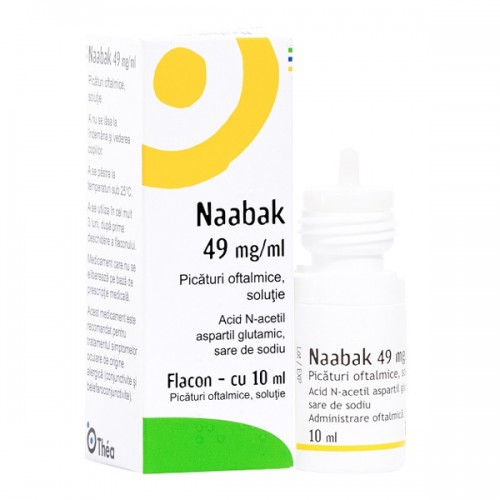 Naabak 49mg/ml-solutie oftalmica x 10 ml-Lab. Thea