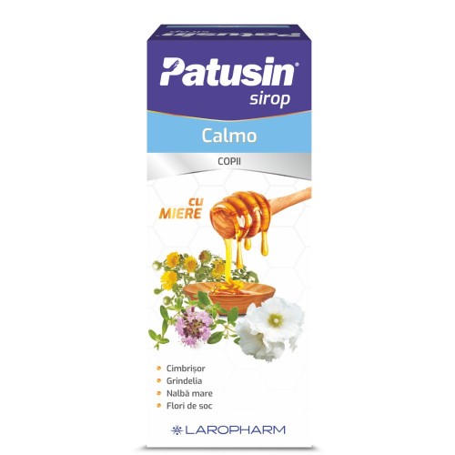 Sirop pentru copii Patusin Calmo, 100 ml, Laropharm