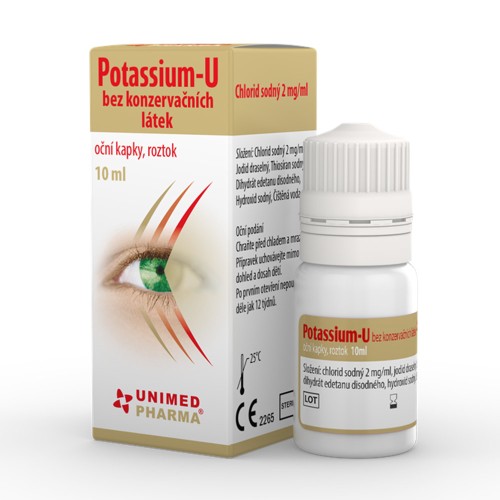 Picaturi oftalmice Potassium-U PF, 10 ml, Unimed Pharma