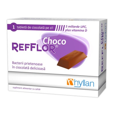 Refflor Choco, 10 tablete, Hyllan