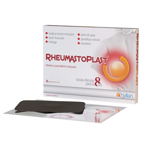 RheumastoPlast, 4 plasturi, Hyllan