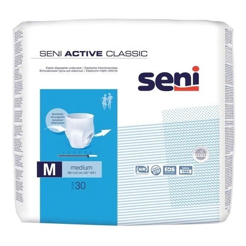 Seni Active Classic Medium Chilot, 30 buc