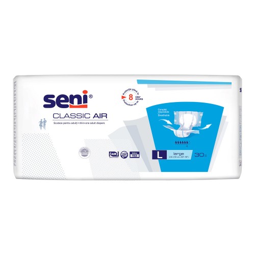Scutece pentru adulti Classic Large, 30 bucati, Seni