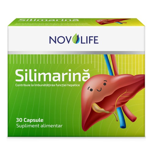 Silimarina, 30 capsule, Novolife