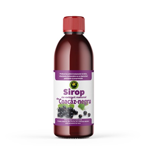 Sirop coacaze negre