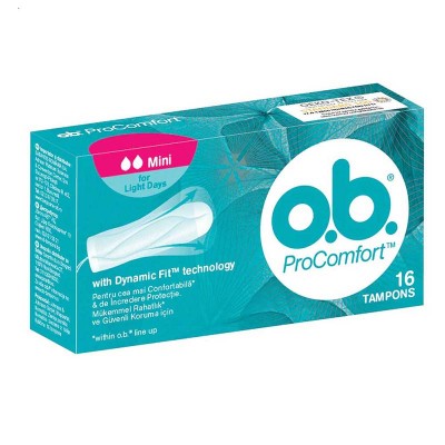 Tampoane Procomfort mini, 16 bucati, O.B.