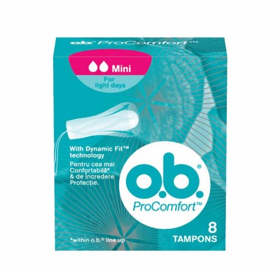 Tampoane Pro Comfort Mini, 8 bucati, Johnson&Johnson