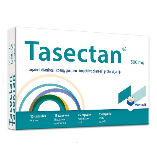 Tasectan 500mg, 15 capsule, Montavit