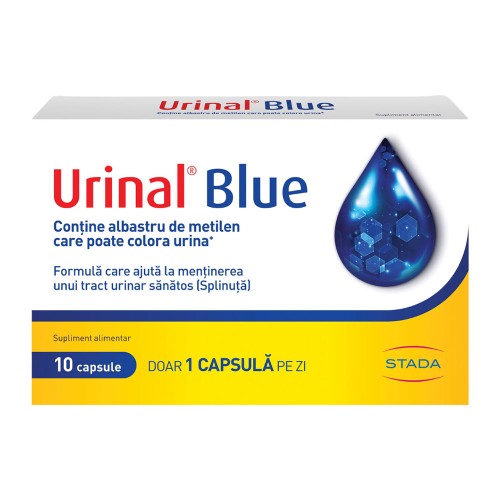 Urinal Blue, 10 capsule, Stada