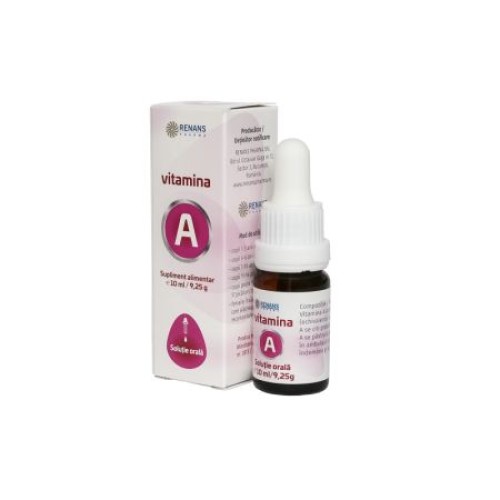 Vitamina A, solutie orala, 10 ml, Renans