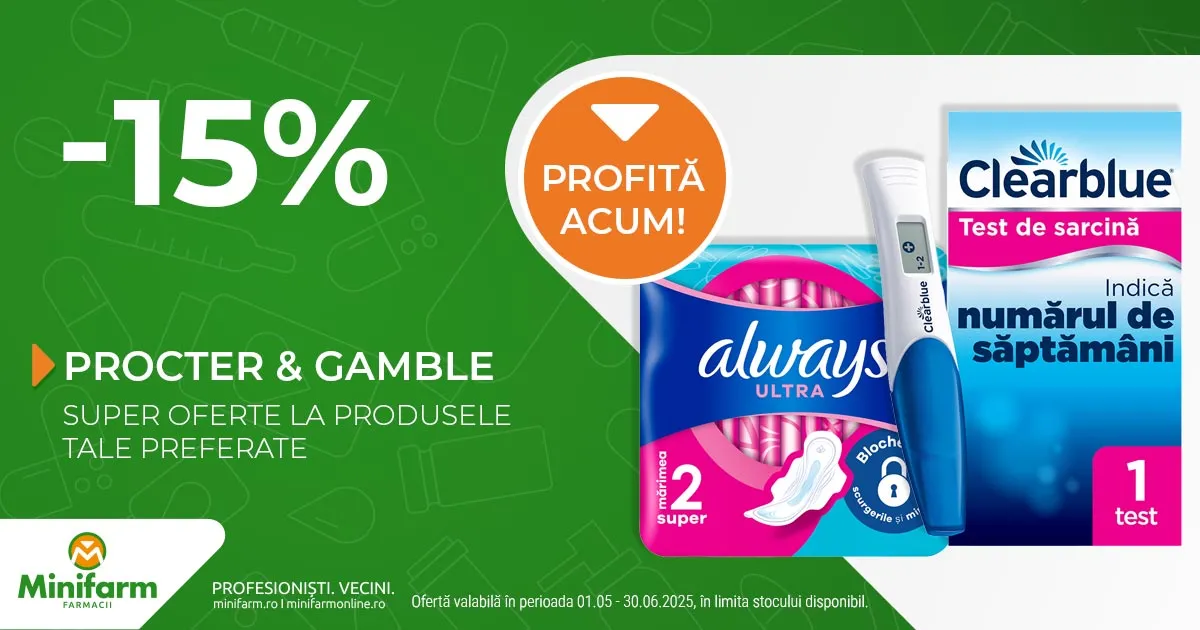 15% reducere - P&G