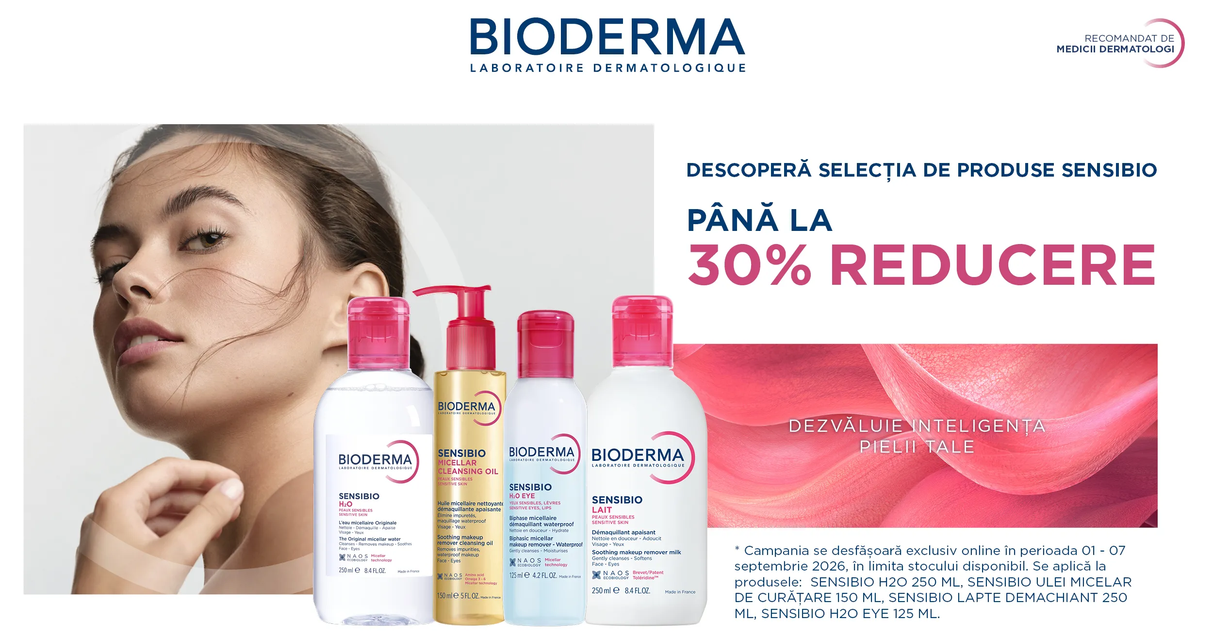 Bioderma - Sensibio - Pana la 30% discount
