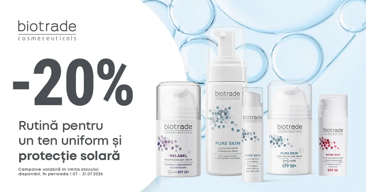 Biotrade - 20% reducere - Promotie