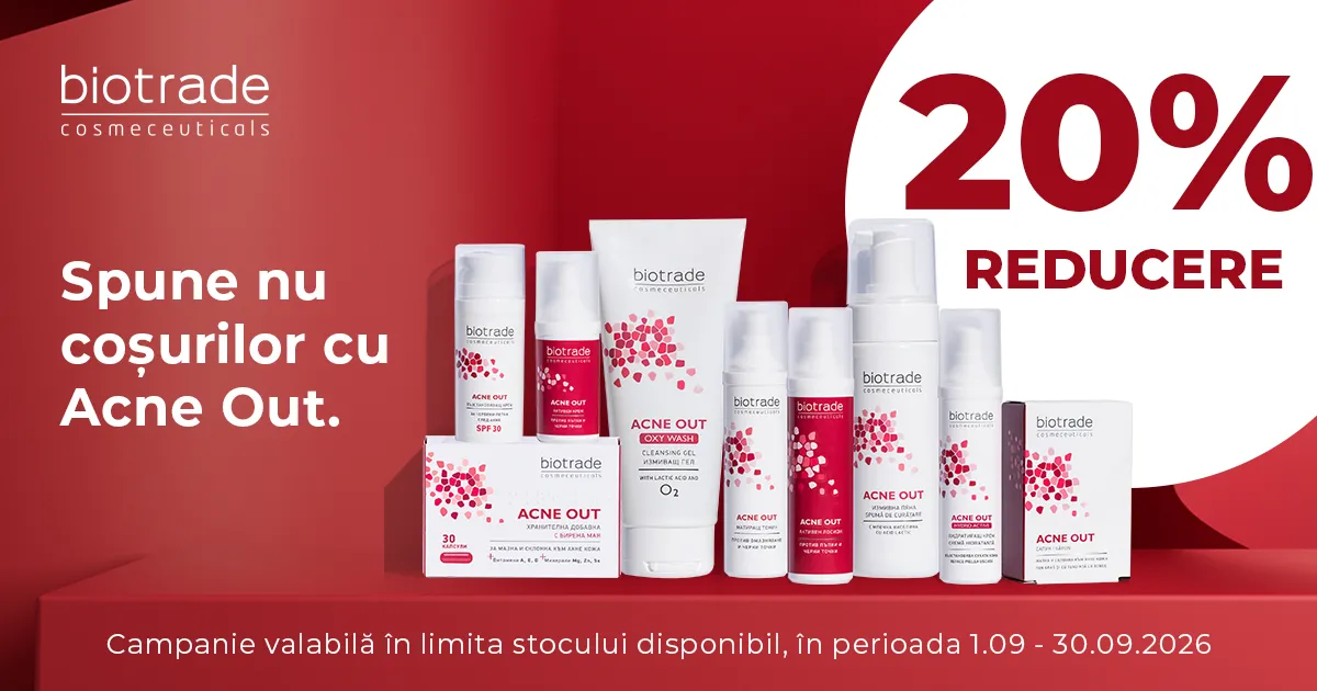 Biotrade - Acne Out - 20% reducere